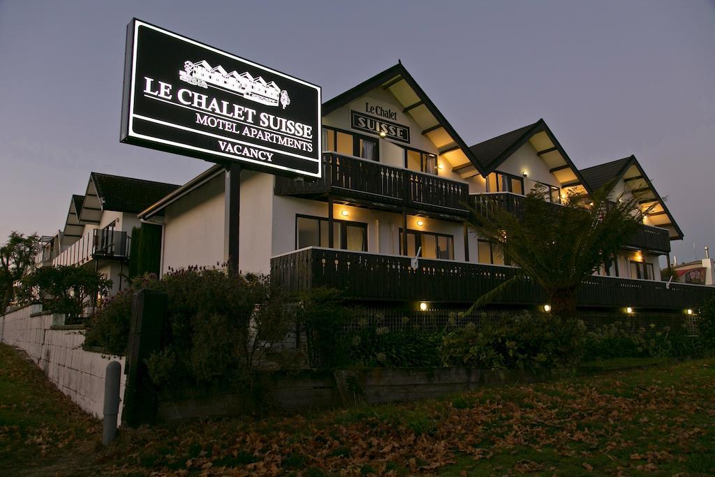 Le Chalet Suisse Motel Taupo Luaran gambar